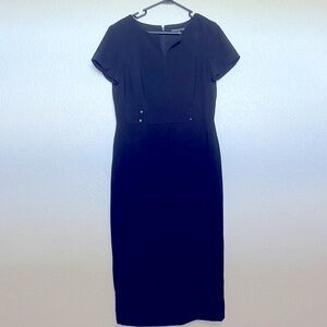 Two piece Preston & York midi sheath dress and blazer